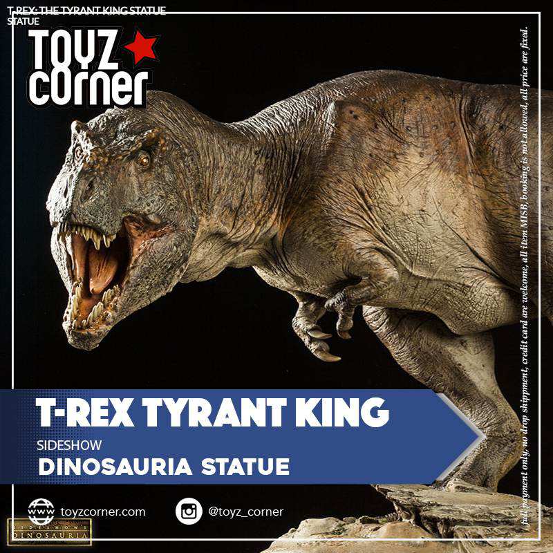 Jual SIDESHOW #200209 T-REX TYRANT KING STATUE | Toyz Corner